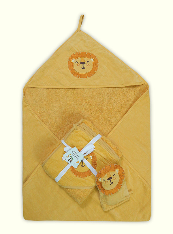 Lion Baby Cap Towel