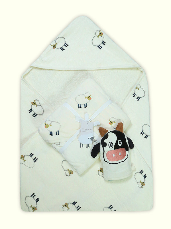 Sheep Baby Cap Towel