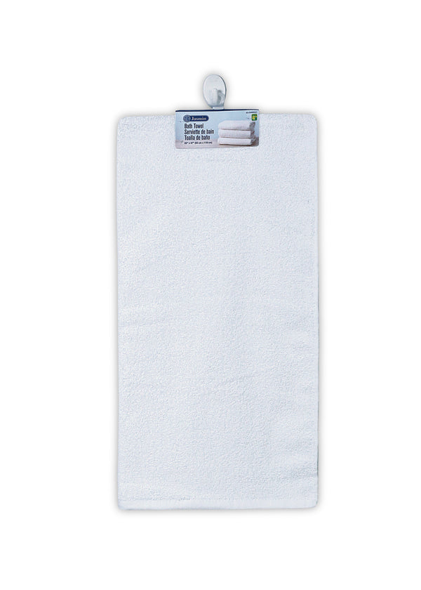 Jumbo Crisp White Bath Towel