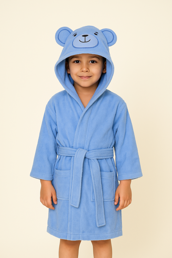 Blue Bear Kids Bathrobe