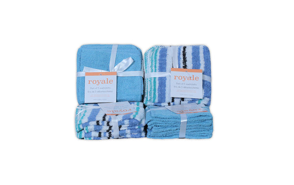 Kitchen Towel Bundle – Aqua Stripe